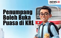 Infografis Penumpang KRL Boleh Buka Puasa di dalam Kereta
