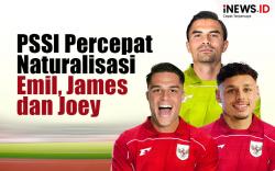Infografis PSSI Percepat Proses Naturalisasi Emil Audero, Joey Pelupessy, dan Dean James