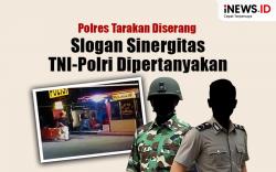Infografis Polres Tarakan Diserang Sekelompok Oknum TNI