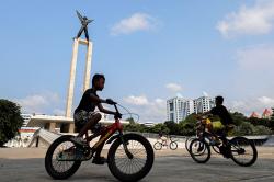 Taman Lapangan Banteng Akan Beroperasi 24 Jam untuk Umum