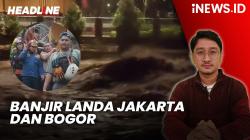 Headline iNEWS.ID: Banjir Landa Jakarta dan Bogor, Satu Warga Tewas saat hendak Selamatkan Istri