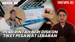 Headline vozpublica.ID: Pemerintah Beri Diskon Tiket Pesawat Lebaran 2025 Sebesar 13 hingga 14 Persen