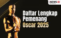 Infografis Daftar Lengkap Pemenang Oscar 2025