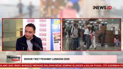 MORNING NEWS: Pemerintah Beri Diskon Tiket Pesawat Lebaran 2025 