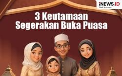 Infografis 3 Keutamaan Menyegerakan Berbuka Puasa bagi Umat Islam