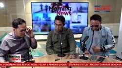 MORNING NEWS: Banjir Parah Terjang Jakarta, Air Naik Setinggi Atap Rumah
