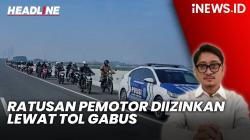 Headline iNEWS.ID: Bekasi Banjir, Ratusan Pemotor Diizinkan Lewat Tol Gabus Dikawal PJR