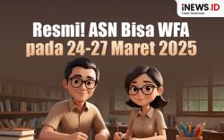 Infografis Resmi! ASN Bisa Kerja Fleksibel pada 24-27 Maret 2025