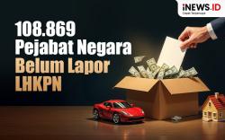 Infografis 108.869 Penyelenggara Negara Belum Laporkan LHKPN