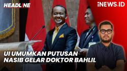 Headline vozpublica.ID: UI Umumkan Putusan terkait Nasib Gelar Doktor Bahlil