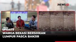 MORNING NEWS: Warga Bekasi Kini Kesulitan Bersihkan Lumpur usai Terdampak Banjir