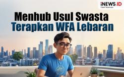 Infografis Menhub Usul Perusahaan Swasta Juga Terapkan WFA Jelang Lebaran