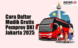 Infografis Cara Daftar Mudik Gratis Pemprov DKI Jakarta 2025