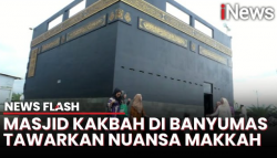 Masjid Unik di Banyumas, Bentuk Serupa Kakbah dan Hadirkan Nuansa Makkah