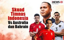 Infografis 27 Pemain Timnas Indonesia Vs Australia dan Bahrain