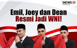 Infografis Emil Audero, Joey Pelupessy dan Dean James Resmi Jadi WNI