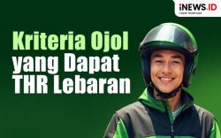 Infografis Kriteria Ojol yang Dapat THR Lebaran, Tak Semua Driver Dapat