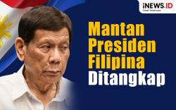 Infografis Mantan Presiden Filipina Rodrigo Duterte Ditangkap