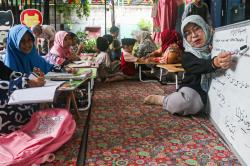 Semangat Anak-Anak Ikuti Pesantren Kilat Ramadan di RPTRA Malinjo 