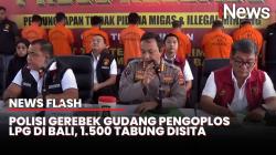 Bareskrim Bongkar Pengoplos LPG Bersubsidi di Gianyar, Omzet Capai Rp3,3 Miliar