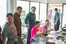 Diskop UKMP Badung Kunjungi Sentra IKM Amerta Jaya Sading<