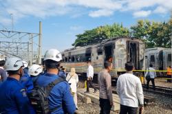 Kronologi Kebakaran 3 Gerbong Kereta Api di Stasiun Tugu Yogyakarta, Diawali Muncul Asap<