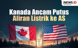 Infografis Kanada Ancam Putuskan Aliran Listrik ke AS