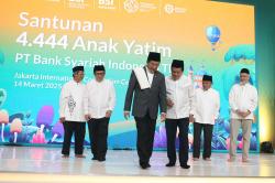 4.444 Anak Yatim Dapat Santunan dari BSI 