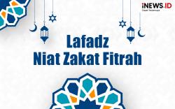 Infografis Lafadz Niat Mengeluarkan Zakat Fitrah