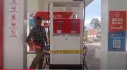 SPBU Sungai Misang Merangin Disegel usai Lalai Jual Bensin Bercampur Air<