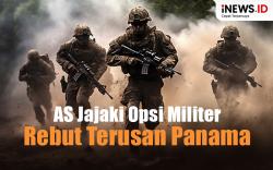 Infografis AS Pertimbangkan Opsi Militer Rebut Terusan Panama