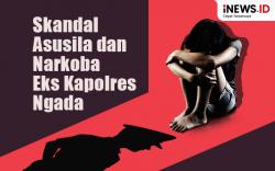 Infografis Skandal Asusila dan Narkoba Eks Kapolres Ngada 
