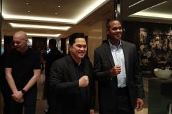 Erick Thohir dan Patrick Kluivert Cs Bahas Banyak Hal saat Nobar Final Liga Champions