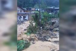 Banjir Bandang dan Longsor di Kota Wisata Parapat, Sejumlah Arus Lalu Lintas Dialihkan<