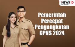 Infografis Pemerintah Percepat Pengangkatan CPNS 2024