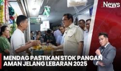 Mendag Tinjau Harga Sembako di Pasar Ciracas Jaktim, Pastikan Harga dan Pasokan Stabil