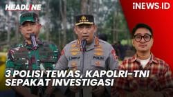 Headline vozpublica.ID: Kapolri dan Panglima TNI Sepakat Investigasi Kasus 3 Polisi Tewas Ditembak di Way Kanan