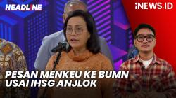 Headline vozpublica.ID: Menkeu Sri Mulyani Beri Pesan ke BUMN usai IHSG Anjlok