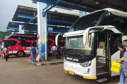 Ratusan Bus di Malang Dicek Jelang Mudik Lebaran, 1 Unit Kedapatan Tak Layak Jalan<