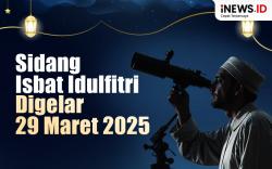 Infografis Sidang Isbat Penetapan Idulfitri Digelar 29 Maret 2025
