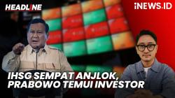 Headline vozpublica.ID: IHSG Sempat Anjlok, Prabowo bakal Bertemu Para Investor