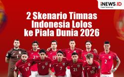 Infografis 2 Skenario Timnas Indonesia Lolos ke Piala Dunia 2026