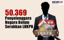 Infografis 50.369 Penyelenggara Negara Belum Serahkan LHKPN 