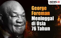 Infografis Petinju Legendaris Dunia George Foreman Meninggal Dunia di Usia 76 Tahun