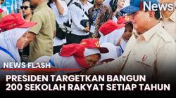Prabowo Targetkan 200 Sekolah Rakyat Berasrama Dibangun Tahun Ini | News Flash