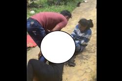 Viral Istri Sah Gerebek Suami di Labusel, Ngamuk sampai Seret dan Banting Pelakor<