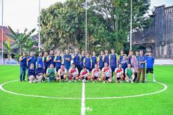 Peresmian Fasilitas Olahraga Terpadu Fuerza Arena Mini Football di Jakarta Barat