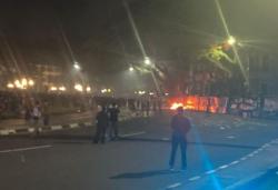 Ricuh Demo Tolak UU TNI di Malang, 6 Orang Ditangkap 6 Hilang Kontak<