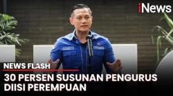Umumkan Pengurus Baru Partai Demokrat, AHY: 30 Persen Diisi Perempuan