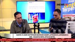 MORNING NEWS: Tempat Latihan Bahrain Ditutup Kain Hitam dan Dijaga Polisi 